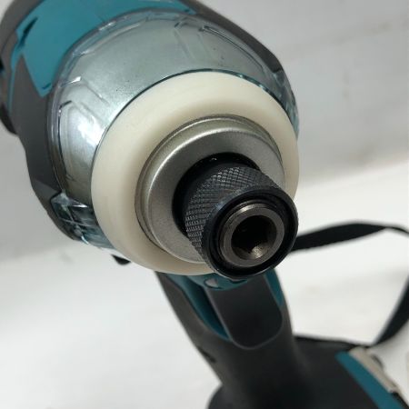  MAKITA マキタ 締め付け工具 インパクトドライバ 充電器・充電池2個・ケース付 コードレス式 TD137D ブルー