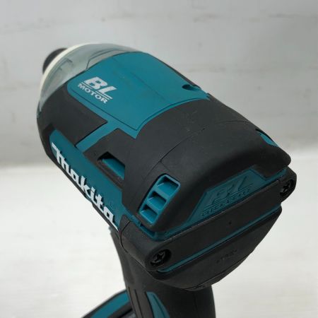  MAKITA マキタ 締め付け工具 インパクトドライバ 充電器・充電池2個・ケース付 コードレス式 TD137D ブルー