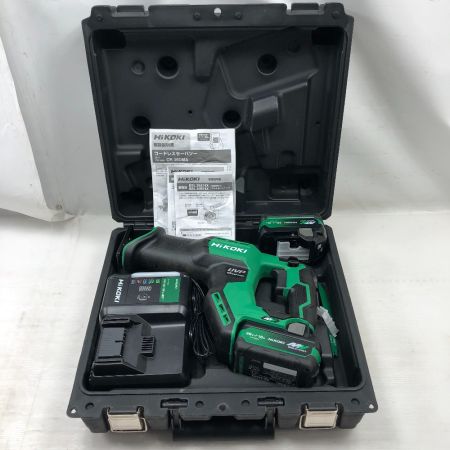  HiKOKI ハイコーキ 切断工具 セーバーソー 充電器・充電池2個・ケース付 CR36DMA2XPG グリーン