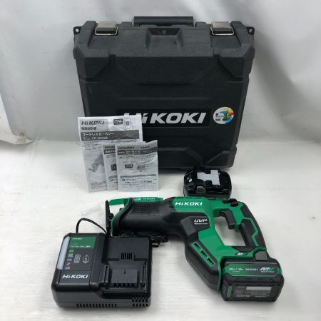  HiKOKI ハイコーキ 切断工具 セーバーソー 充電器・充電池2個・ケース付 CR36DMA2XPG グリーン