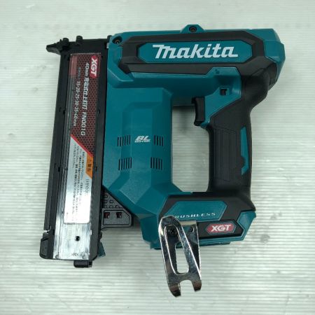 MAKITA マキタ 工具関連用品 充電式フィニッシュネイラ 程度A ケース付 コードレス式 40v　仕上げ釘付 FN001GZK ブルー