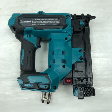  MAKITA マキタ 工具関連用品 充電式フィニッシュネイラ 程度A ケース付 コードレス式 40v　仕上げ釘付 FN001GZK ブルー