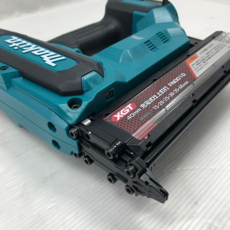  MAKITA マキタ 工具関連用品 充電式フィニッシュネイラ 程度A ケース付 コードレス式 40v　仕上げ釘付 FN001GZK ブルー