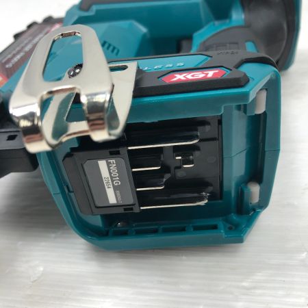  MAKITA マキタ 工具関連用品 充電式フィニッシュネイラ 程度A ケース付 コードレス式 40v　仕上げ釘付 FN001GZK ブルー