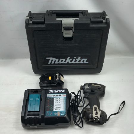  MAKITA マキタ 締め付け工具 インパクトドライバ 充電器・充電池1個・ケース付 TD173D ブラック