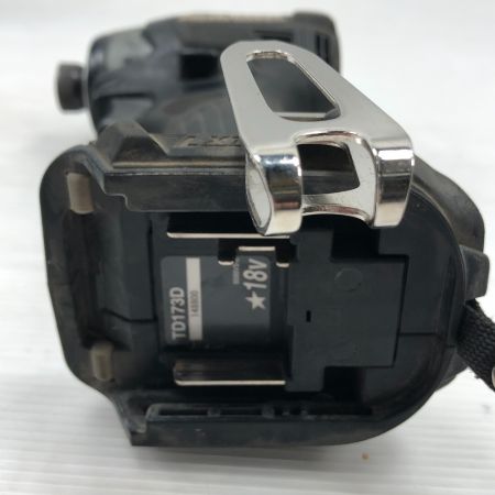  MAKITA マキタ 締め付け工具 インパクトドライバ 充電器・充電池1個・ケース付 TD173D ブラック