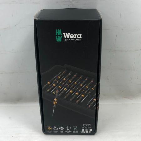  Wera 工具 ハンドツール 精密ドライバーセット ケース付 キズ・ヨゴレ有 箱やぶれあり