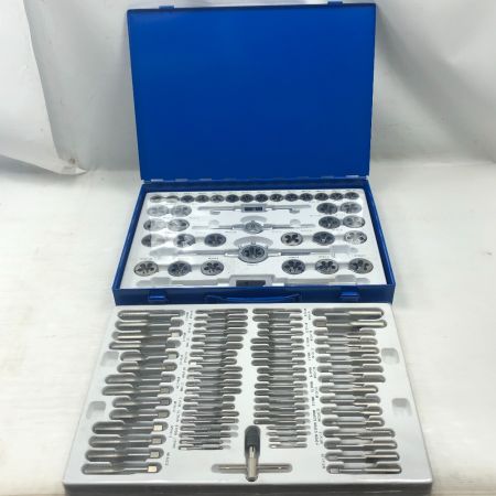  ESCO 工具関連用品 タップダイスセット 程度A ケース付 EA829VX-3 シルバー