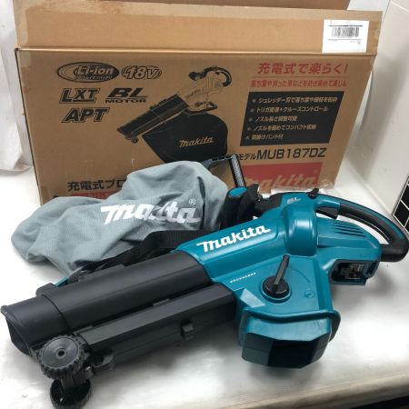  MAKITA マキタ 工具関連用品 充電式ブロワ集塵機 本体のみ コードレス式 18v MUB187DZ ブルー