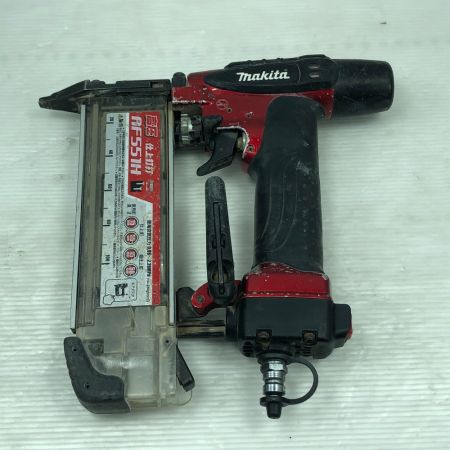  MAKITA マキタ 工具 エアツール 仕上釘打 ケース付 高圧 AF551H レッド