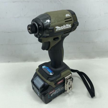  MAKITA マキタ 締め付け工具 インパクトドライバ 未使用品(S) 付属品完備 コードレス式 40v TD002GRDXO オリーブ