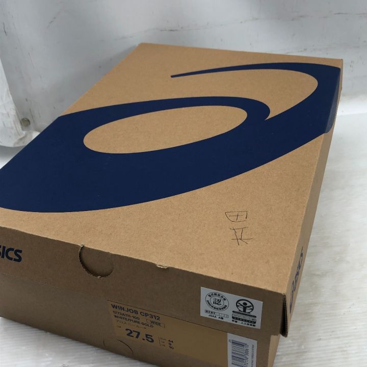 asics アシックス 工具関連用品 安全靴 未使用品(S) 27.5cm CP312