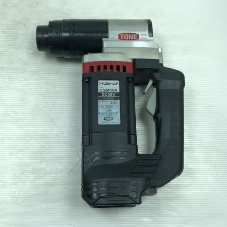  TONE トネ 締め付け工具 コードレスシャーレンチ 充電器・充電池1個・ケース付 CSM160 レッド