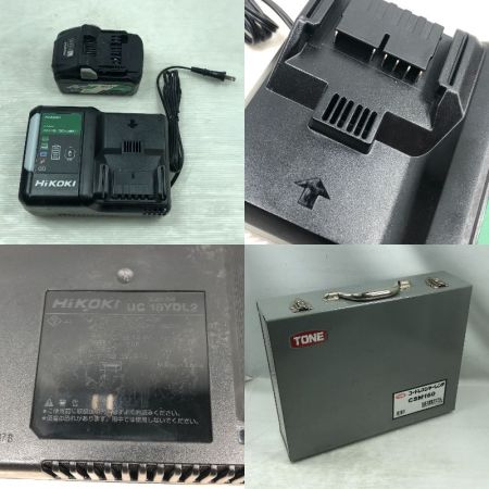  TONE トネ 締め付け工具 コードレスシャーレンチ 充電器・充電池1個・ケース付 CSM160 レッド