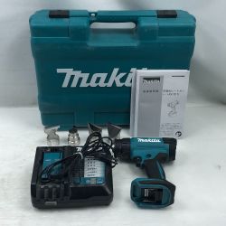 ◇◇ MAKITA マキタ 工具 ヒートガン 充電器・ケース付 コードレス式 HG181D ブルー Cランク