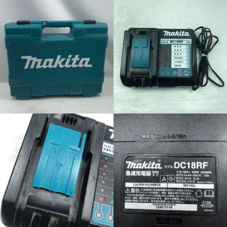  MAKITA マキタ 工具 ヒートガン 充電器・ケース付 コードレス式 HG181D ブルー