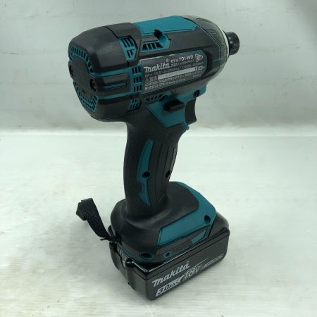  MAKITA マキタ 締め付け工具 インパクトドライバ 充電器・充電池2個・ケース付 TD149DRFX ブルー