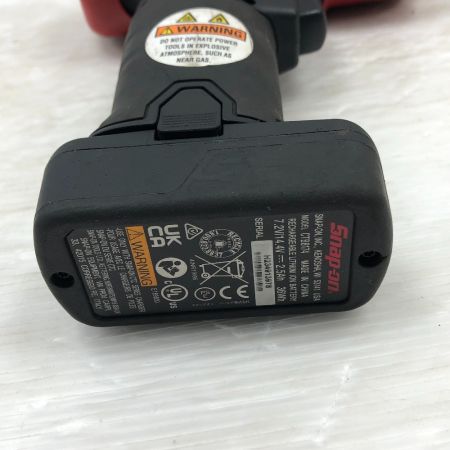  Snap-on スナップオン 締め付け工具 インパクトレンチ 充電池1個付 コードレス式 CT761BK ブラック