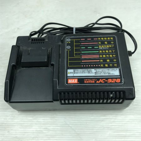  MAX マックス 締め付け工具 インパクトドライバ 充電器・充電池2個・ケース付 PJ-SD101 レッド