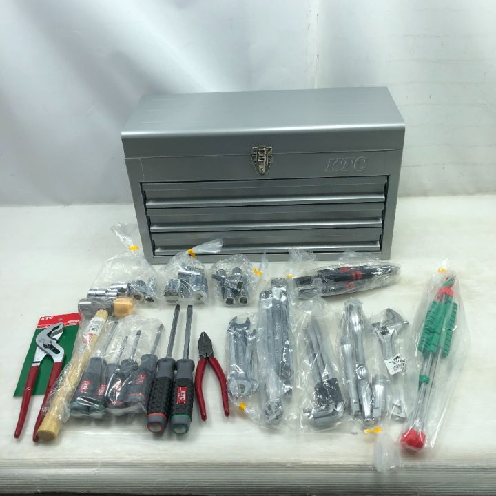 KTC ケーティーシー 工具 ハンドツール ツールセット チェスト 3段3 