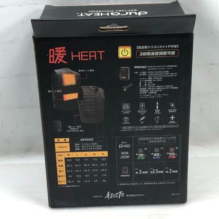  Di-VaiZ 工具関連用品 電熱ベスト 未使用品(S) 3L 22044AZ ブラック
