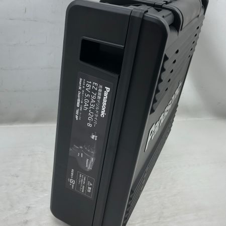  Panasonic パナソニック 締め付け工具 充電式ドリルドライバ― 未使用品(S) 付属品完備 EZ79A3LJ2G-B ブラック