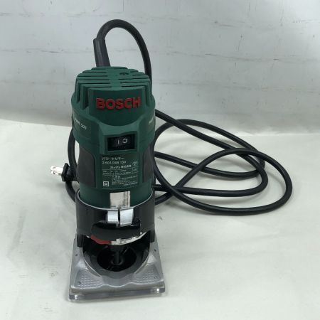  BOSCH ボッシュ 切削工具 トリマー 本体のみ コード式 100v PMR500 グリーン