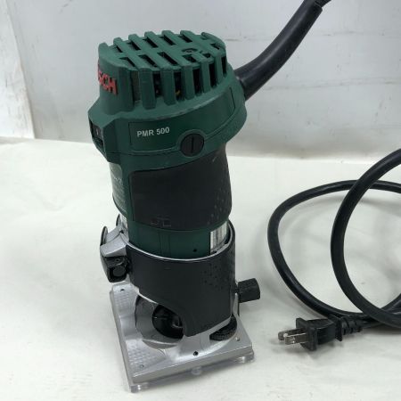 BOSCH ボッシュ 切削工具 トリマー 本体のみ コード式 100v PMR500 グリーン