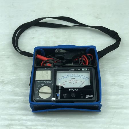  HIOKI 工具関連用品 絶縁抵抗計 IR4032 ブラック
