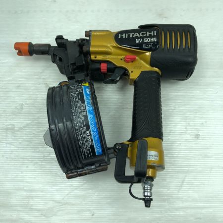  HITACHI 日立 工具 エアツール ロール釘打機 NV50HW オレンジ