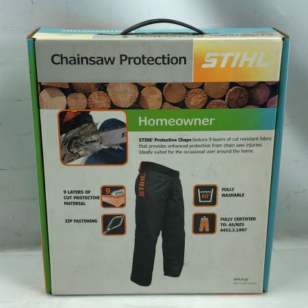  STIHL 工具関連用品 チャップス Mサイズ ChapsZipped ブラック