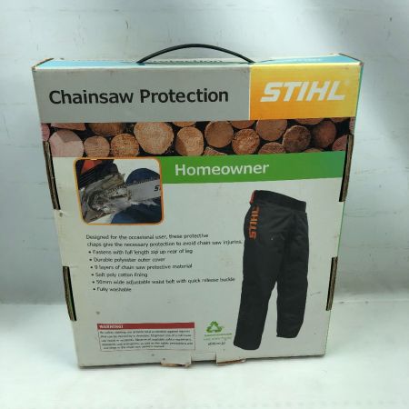  STIHL 工具関連用品 チャップス Lサイズ ブラック