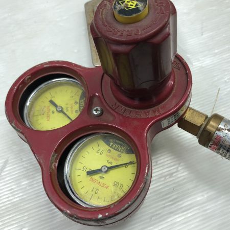  TANAKA 工具関連用品 アセチレン調整器 レッド