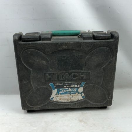  HITACHI 日立 締め付け工具 インパクトドライバ 充電器・充電池2個・ケース付 WH14DSL2 ブラック
