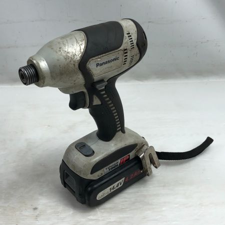  Panasonic パナソニック 締め付け工具 インパクトドライバ 充電器・充電池2個・ケース付 EZ7544 ブラック