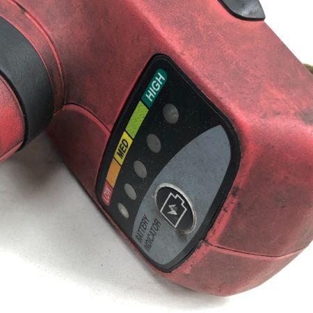  信濃機販 締め付け工具 インパクトレンチ 充電器・充電池2個 SI-165W レッド