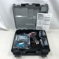 ◇◇ MAKITA マキタ 締め付け工具 インパクトドライバ 未使用品(S) 付属品完備 コードレス式 TD173DGXAR レッド Sランク
