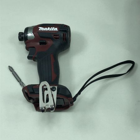  MAKITA マキタ 締め付け工具 インパクトドライバ 未使用品(S) 付属品完備 コードレス式 TD173DGXAR レッド