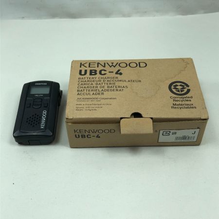  KENWOOD ケンウッド 工具関連用品 トランシーバ 充電器付 UBZ-LP20 ブラック