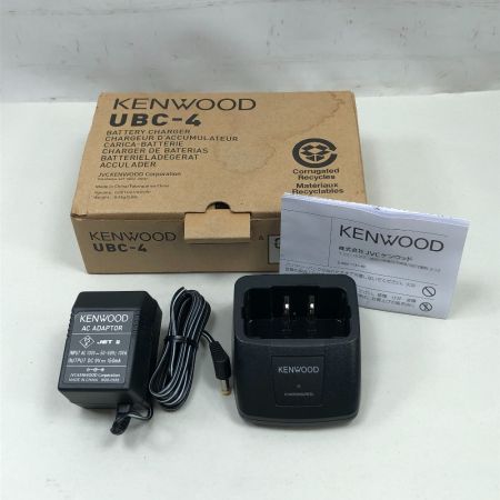  KENWOOD ケンウッド 工具関連用品 トランシーバ 充電器付 UBZ-LP20 ブラック