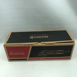 ◇◇ KYOCERA キョウセラ 研磨工具 ディスクグラインダー 未使用品(S) 本体のみ AG111 ブラック Sランク