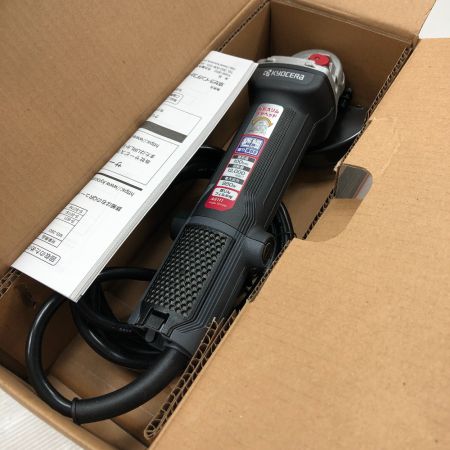  KYOCERA キョウセラ 研磨工具 ディスクグラインダー 未使用品(S) 本体のみ AG111 ブラック