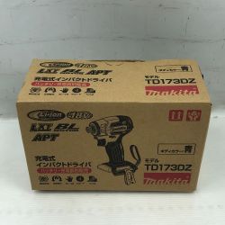 ◇◇ MAKITA マキタ 締め付け工具 インパクトドライバ 未使用品(S) 本体のみ コードレス式 TD173DZ ブルー Sランク