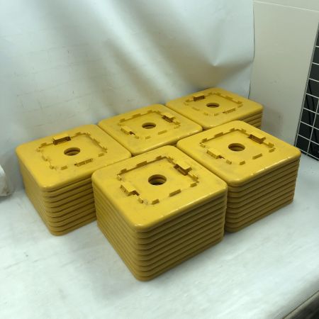  ARAO 工具関連用品 ワイドベース ５０枚セット イエロー