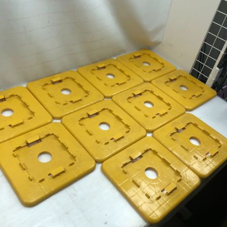  ARAO 工具関連用品 ワイドベース ５０枚セット イエロー