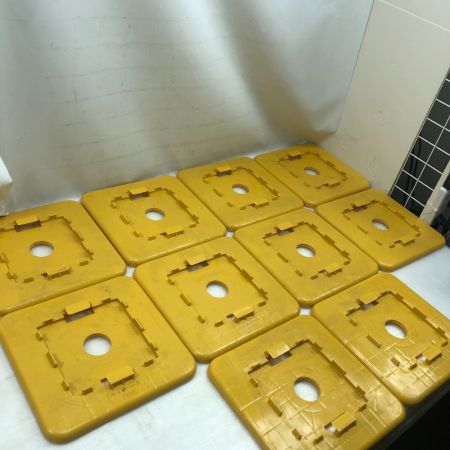  ARAO 工具関連用品 ワイドベース ５０枚セット イエロー