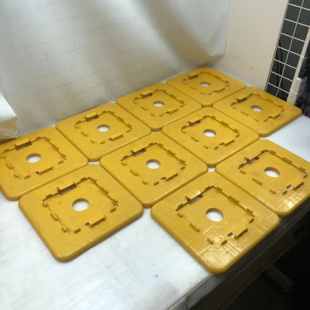  ARAO 工具関連用品 ワイドベース ５０枚セット イエロー