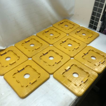  ARAO 工具関連用品 ワイドベース ５０枚セット イエロー