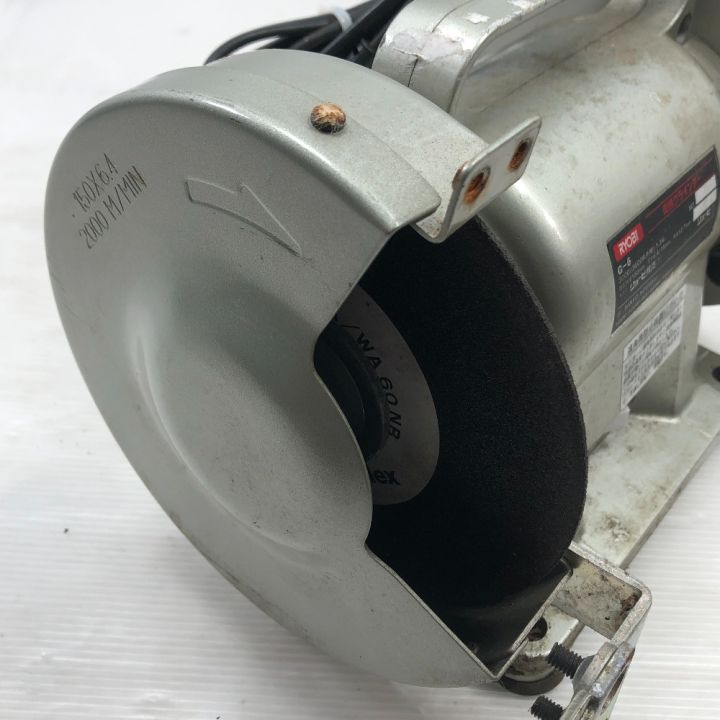 RYOBI リョービ 研磨工具 両頭グラインダー G-6 グレー - 中古工具