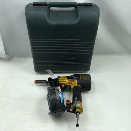  HITACHI 日立 工具 エアツール ロール釘打機 ケース付 高圧 NC50H ブラック